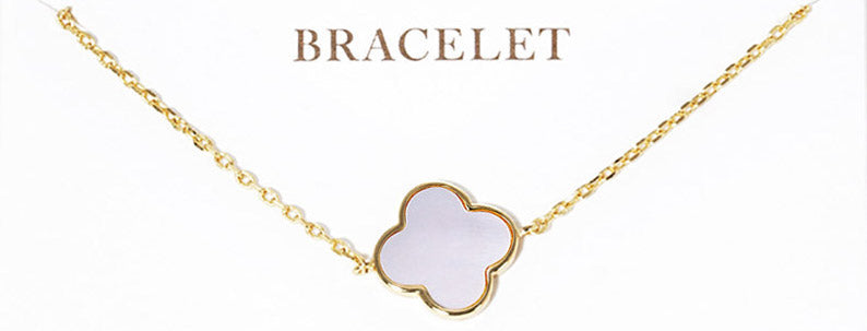 INSPIRED QUATREFOIL BRACELET